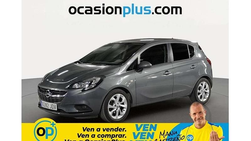 Usado Opel Corsa Selective 90 CV (66 kW) 2015 Gris Utilitario