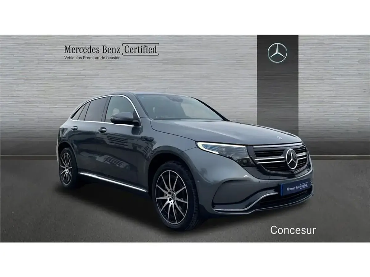 Usado Mercedes EQC400 300 kW (408 CV) 2022 Gris SUV