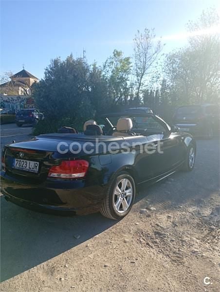 Usado BMW 118 Cabriolet 143 CV (105 kW) 2009 Negro Descapotable