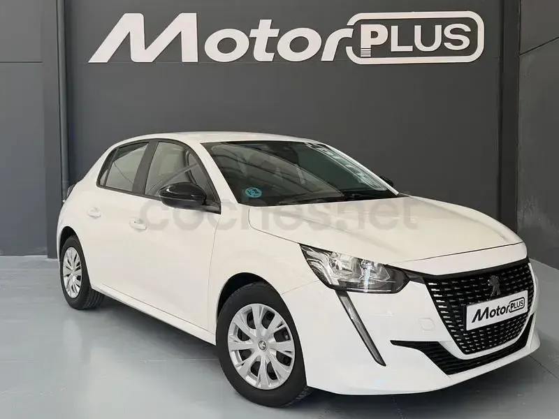 Usado Peugeot 208 Active 100 CV (73 kW) 2022 Blanco Utilitario