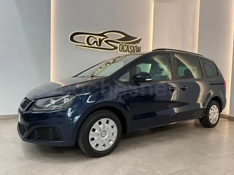 Usado Seat Alhambra Ecomotive 150 CV (110 kW) 2012 Azul Monovolumen