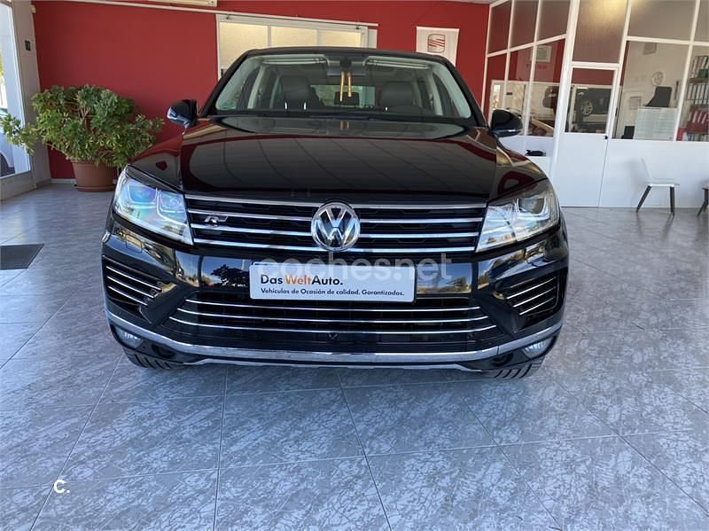 Usado VW Touareg R-line 262 CV (192 kW) 2015 Negro SUV