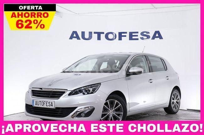 Gris / plata Usado 2016 Peugeot 308 Allure Berlina | 9950 € (Precio justo) - Imagen 1/4