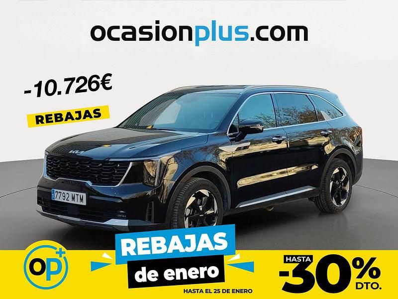 Negro Usado 2024 Kia Sorento SUV | 42.950 € (Un poco caro) - Imagen 1/4