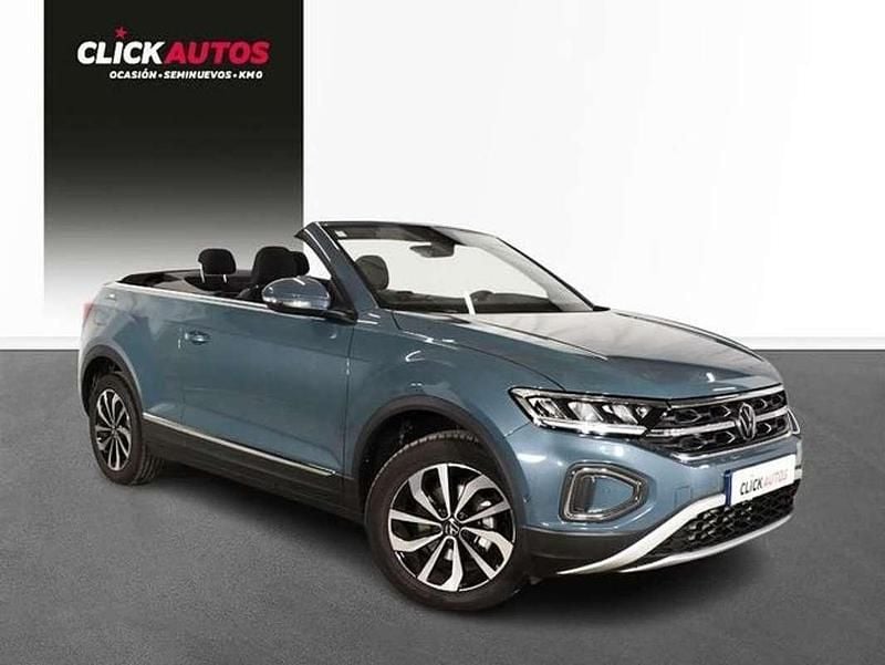 Usado VW T-Roc Cabriolet Style 151 CV (111 kW) 2023 Azul Descapotable