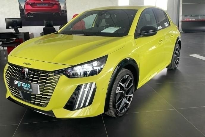 Amarillo Nuevo 2024 Peugeot e-208 GTi Utilitario | 27.990 € (Un poco caro) - Imagen 1/4