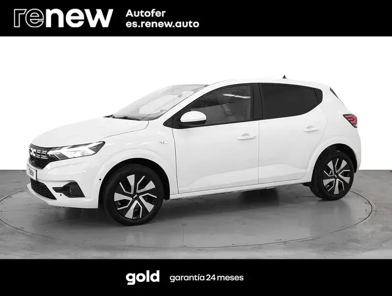 Usado Dacia Sandero Expression 100 CV (73 kW) 2025 Blanco Berlina