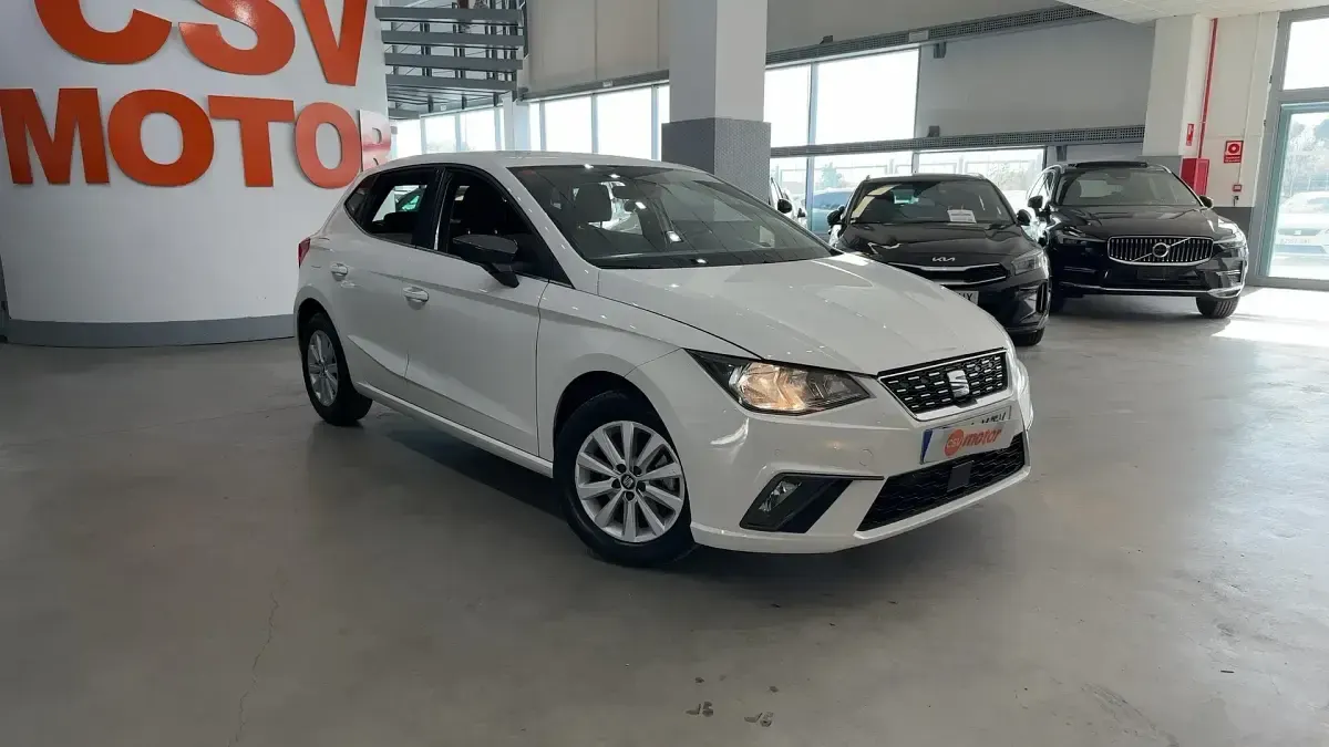 Usado Seat Ibiza XCELLENCE 116 CV (85 kW) 2019 Blanco Utilitario