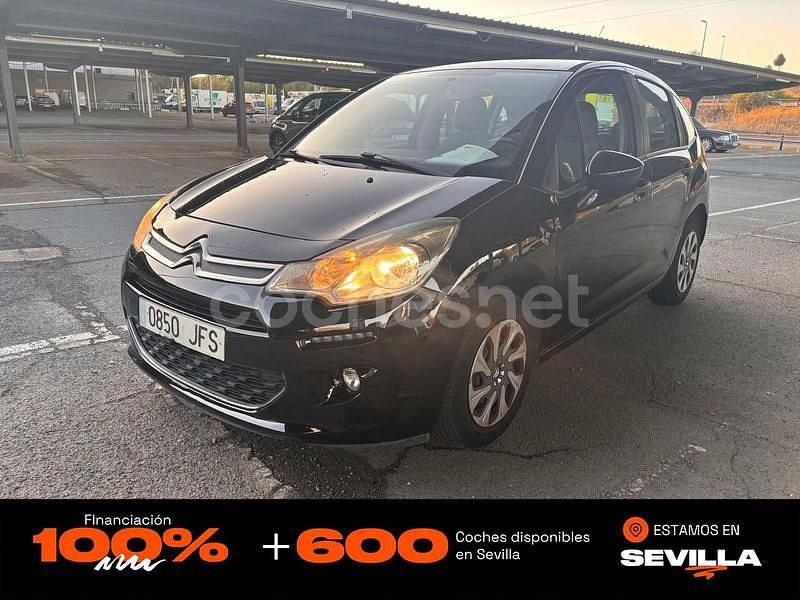Negro Usado 2015 Citroën C3 PureTech Utilitario | 6950 € (Precio justo) - Imagen 1/4