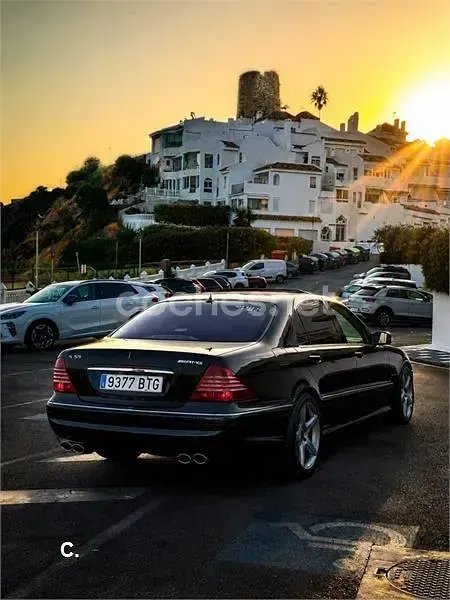 Usado Mercedes S400 250 CV (183 kW) 2002 Azul Berlina