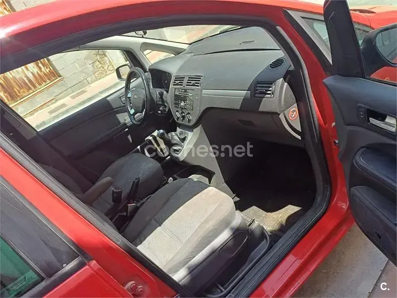Usado Ford C-MAX Ghia 109 CV (80 kW) 2007 Rojo Monovolumen