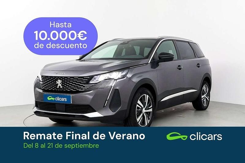 Gris Usado 2024 Peugeot 5008 Allure Monovolumen | 21.390 € (Super precio) - Imagen 1/4