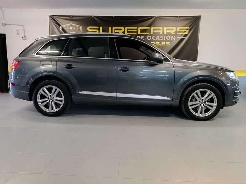 Usado Audi Q7 S-Line 272 CV (200 kW) 2017 Gris / plata SUV