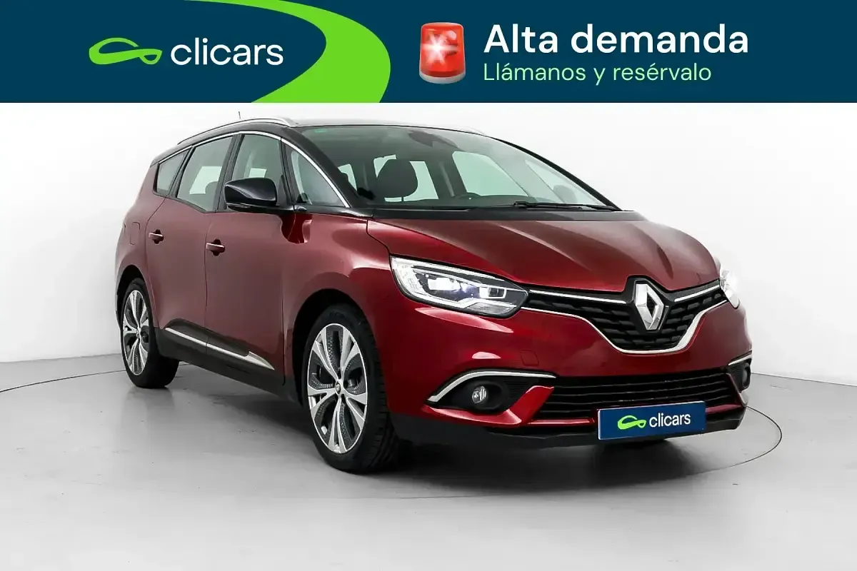 Usado Renault Grand Scénic IV Zen 140 CV (102 kW) 2019 Rojo Monovolumen