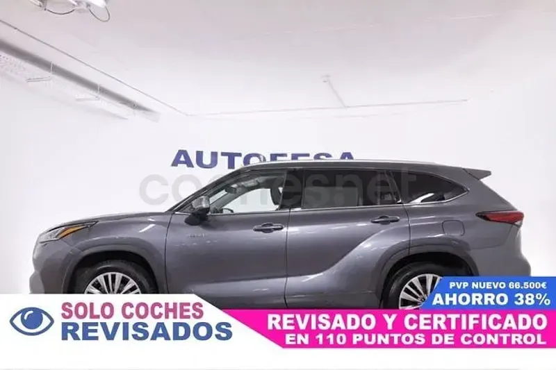 Usado Toyota Highlander Advance 246 CV (180 kW) 2021 Gris / plata SUV