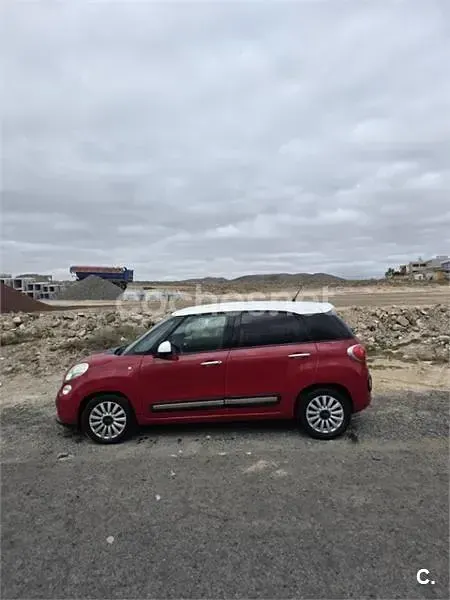 Usado Fiat 500L 85 CV (62 kW) 2014 Rojo Monovolumen