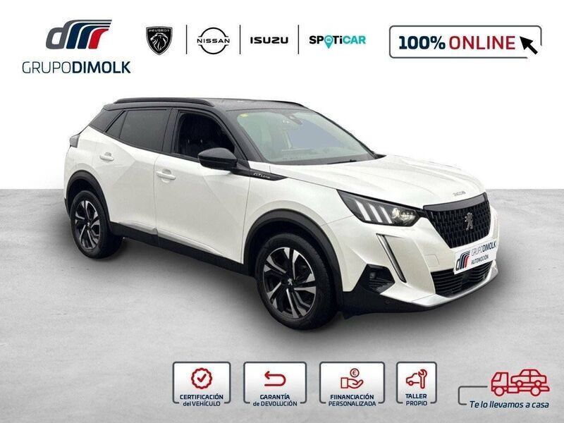 Usado Peugeot 2008 GT-line 130 CV (95 kW) 2020 Blanco SUV