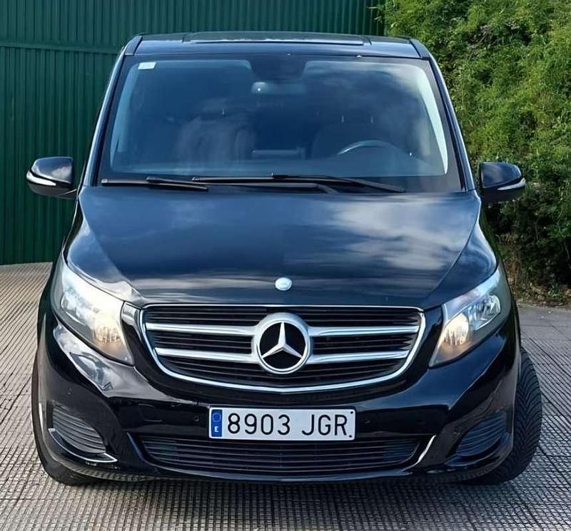Usado Mercedes V220 Avantgarde 163 CV (119 kW) 2016 Negro Monovolumen