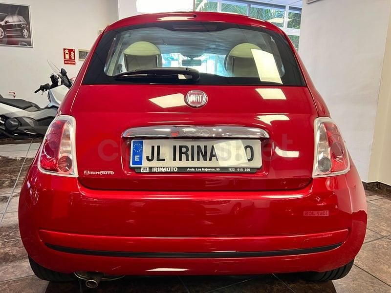 Usado Fiat 500 Lounge 69 CV (50 kW) 2015 Rojo Berlina