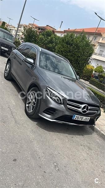 Gris / plata Usado 2016 Mercedes GLC220 Exclusive SUV | 30.050 € (Buen precio) - Imagen 1/4
