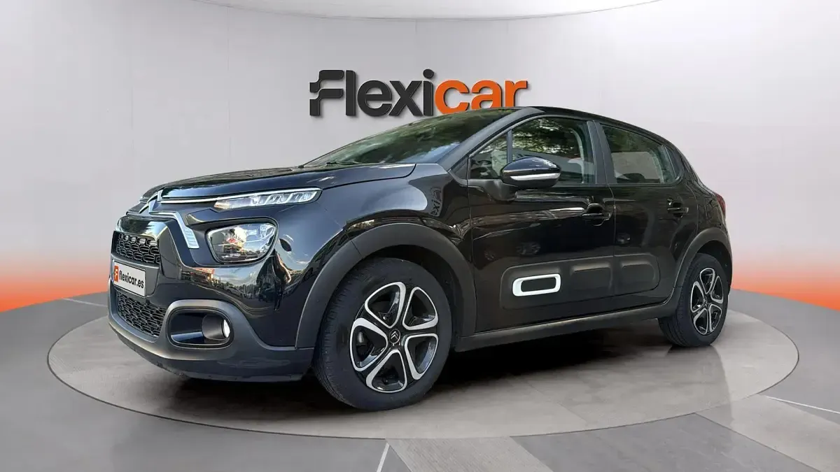 Käytetty Citroën C3 Feel 83 HP (61 kW) 2022 Musta Viistoperä
