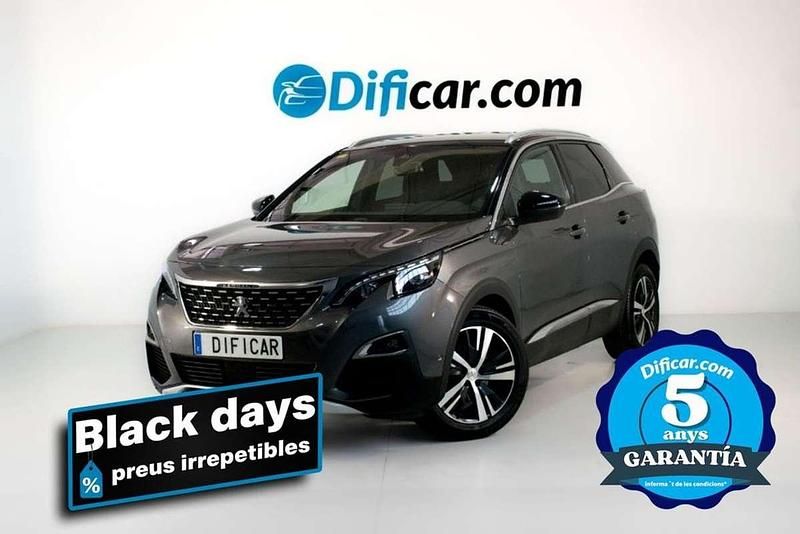 Gris Usado 2018 Peugeot 3008 GT-line Berlina | 18.490 € (Caro) - Imagen 1/4