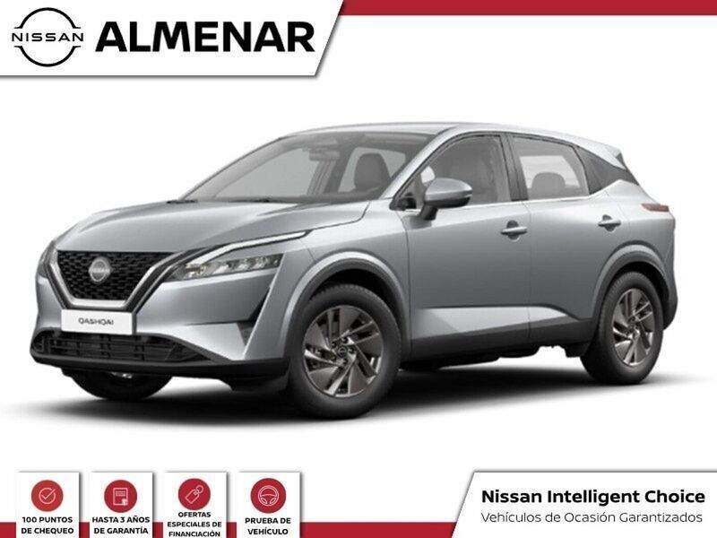 Diamond silver (metalizado) Usado 2023 Nissan Qashqai Acenta SUV | 26.500 € (Precio justo) - Imagen 1/4