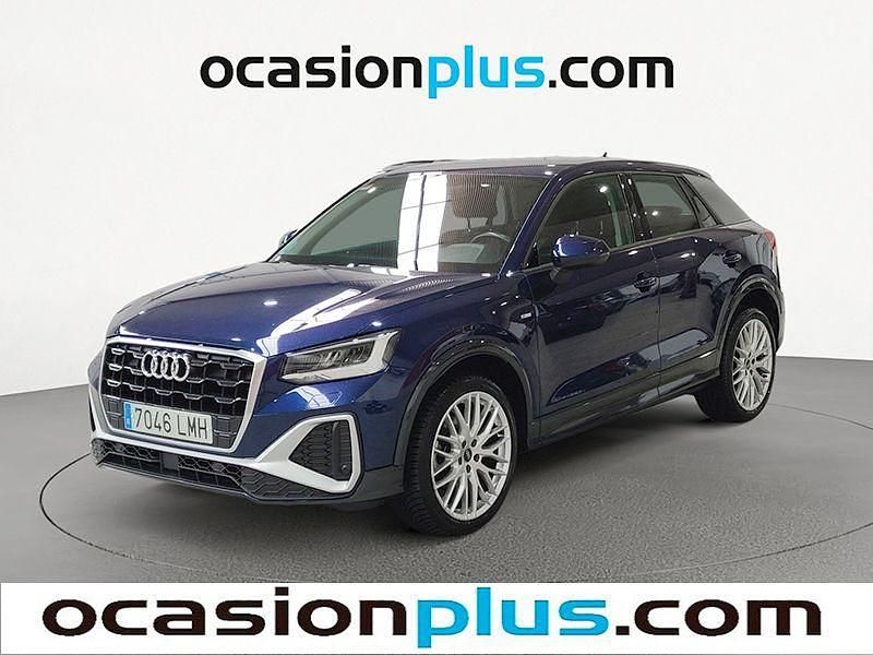 Azul Usado 2021 Audi Q2 S-Line SUV | 21.800 € (Buen precio) - Imagen 1/4