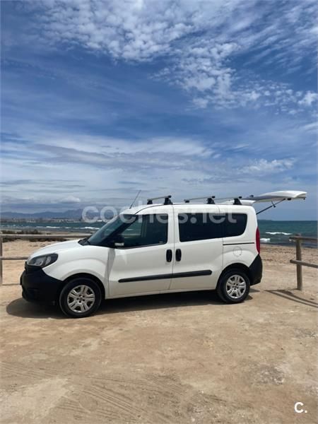 Blanco Usado 2016 Fiat Doblò Dynamic Monovolumen | 9200 € (Precio justo) - Imagen 1/4