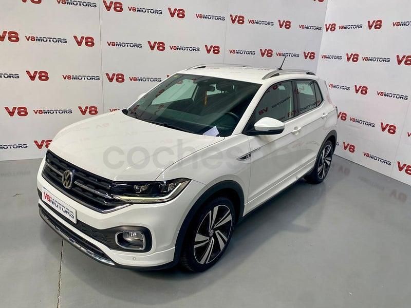 Usado VW T-Cross Sportline 150 CV (110 kW) 2020 Blanco SUV