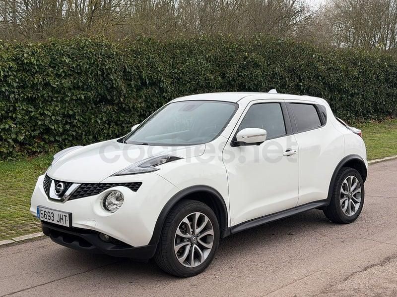 Usado Nissan Juke N-Connecta 110 CV (80 kW) 2015 Blanco SUV