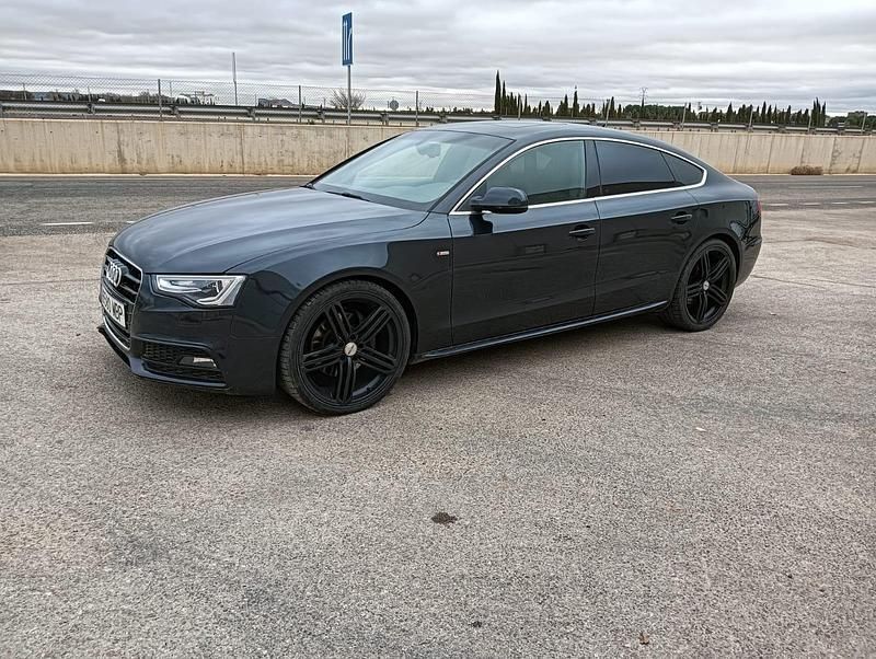 Usado Audi A5 Sportback S-Line 245 CV (180 kW) 2013 Negro Utilitario