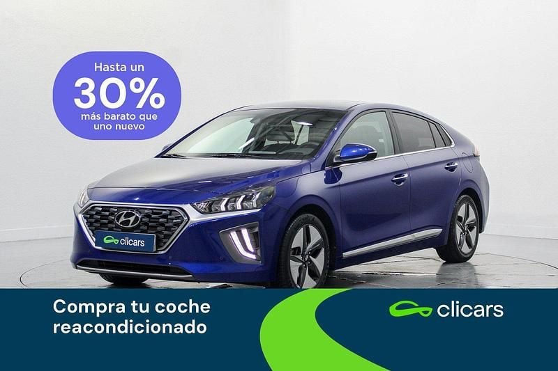 Azul Usado 2021 Hyundai Ioniq Style Berlina | 16.390 € (Precio justo) - Imagen 1/4