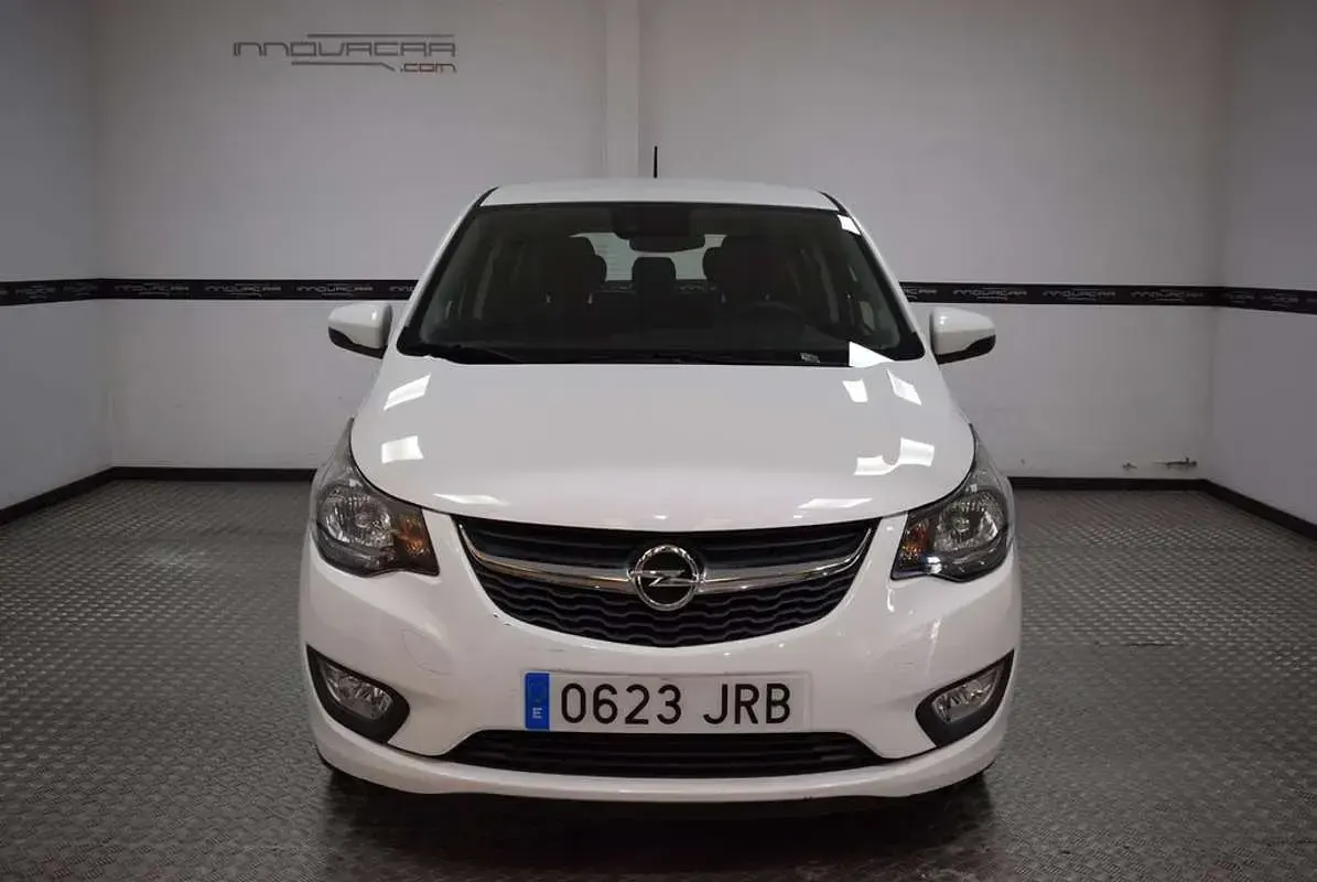 Usado Opel Karl Selective 75 CV (55 kW) 2016 Blanco Utilitario