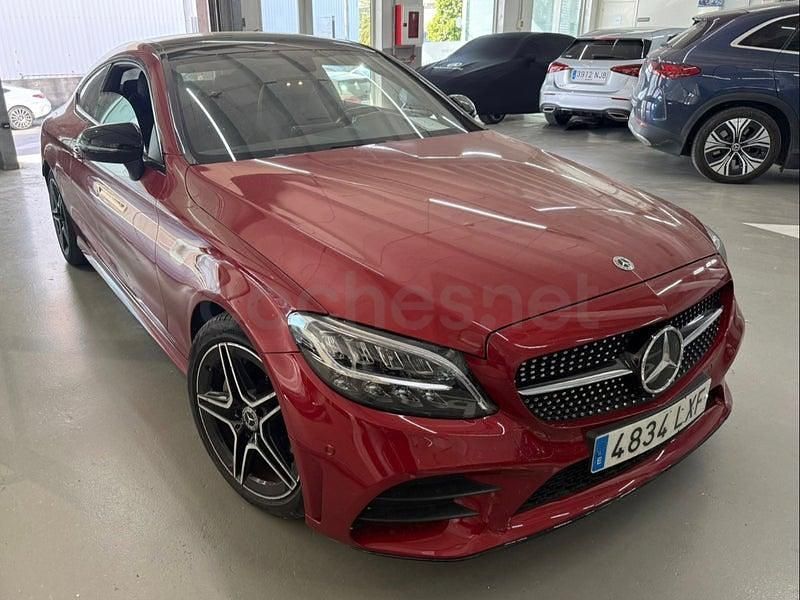Usado Mercedes C200 184 CV (135 kW) 2022 Rojo Coupe