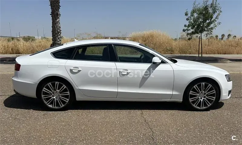 Usado Audi A5 Sportback 190 CV (139 kW) 2011 Blanco Utilitario