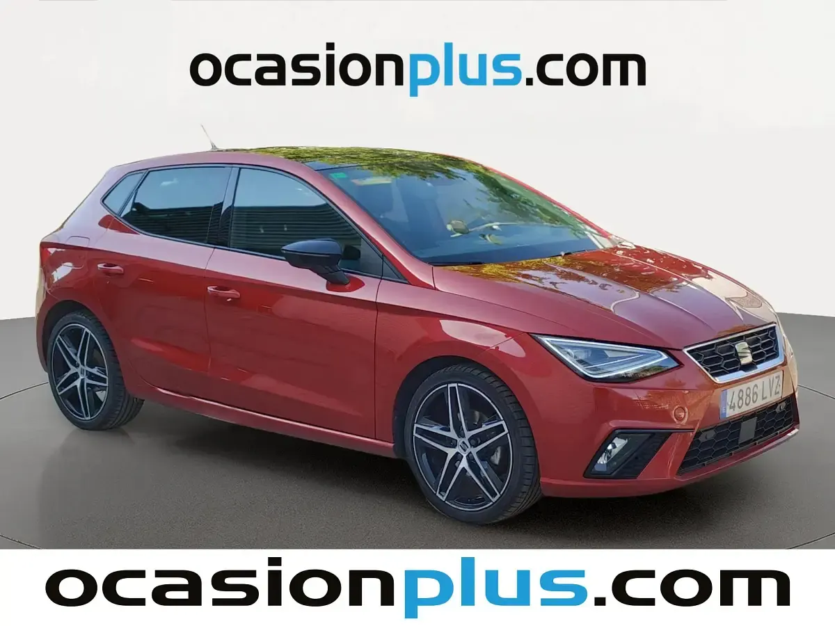Usado Seat Ibiza FR 110 CV (80 kW) 2022 Rojo Utilitario