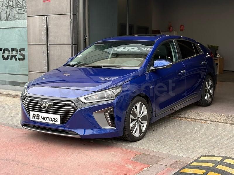 Usado Hyundai Ioniq Style 141 CV (103 kW) 2018 Azul Utilitario