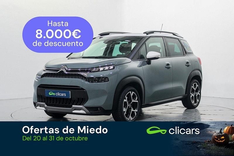 Gris Usado 2021 Citroën C3 Aircross PureTech SUV | 14.490 € (Precio justo) - Imagen 1/4