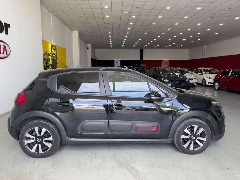 Usado Citroën C3 PureTech 82 CV (60 kW) 2021 Negro Utilitario