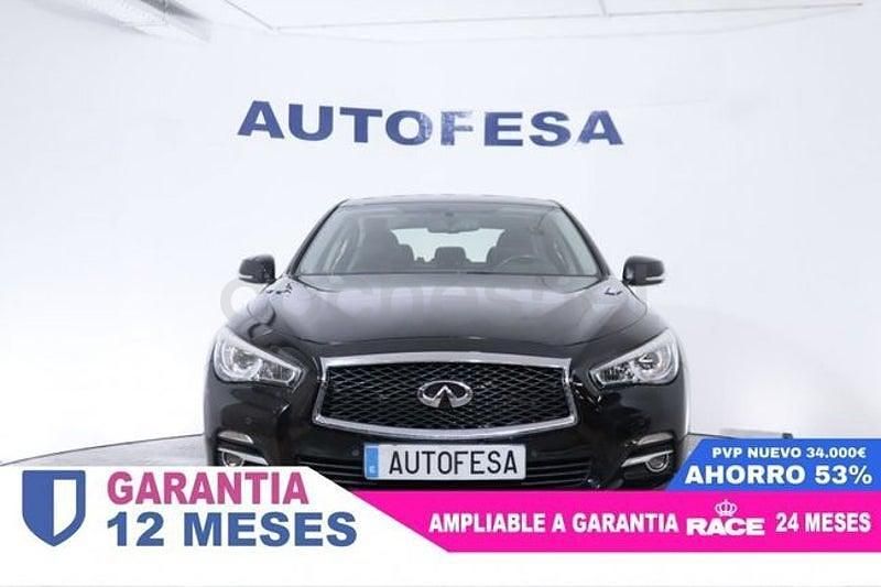 Usado Infiniti Q50 170 CV (125 kW) 2017 Negro Berlina