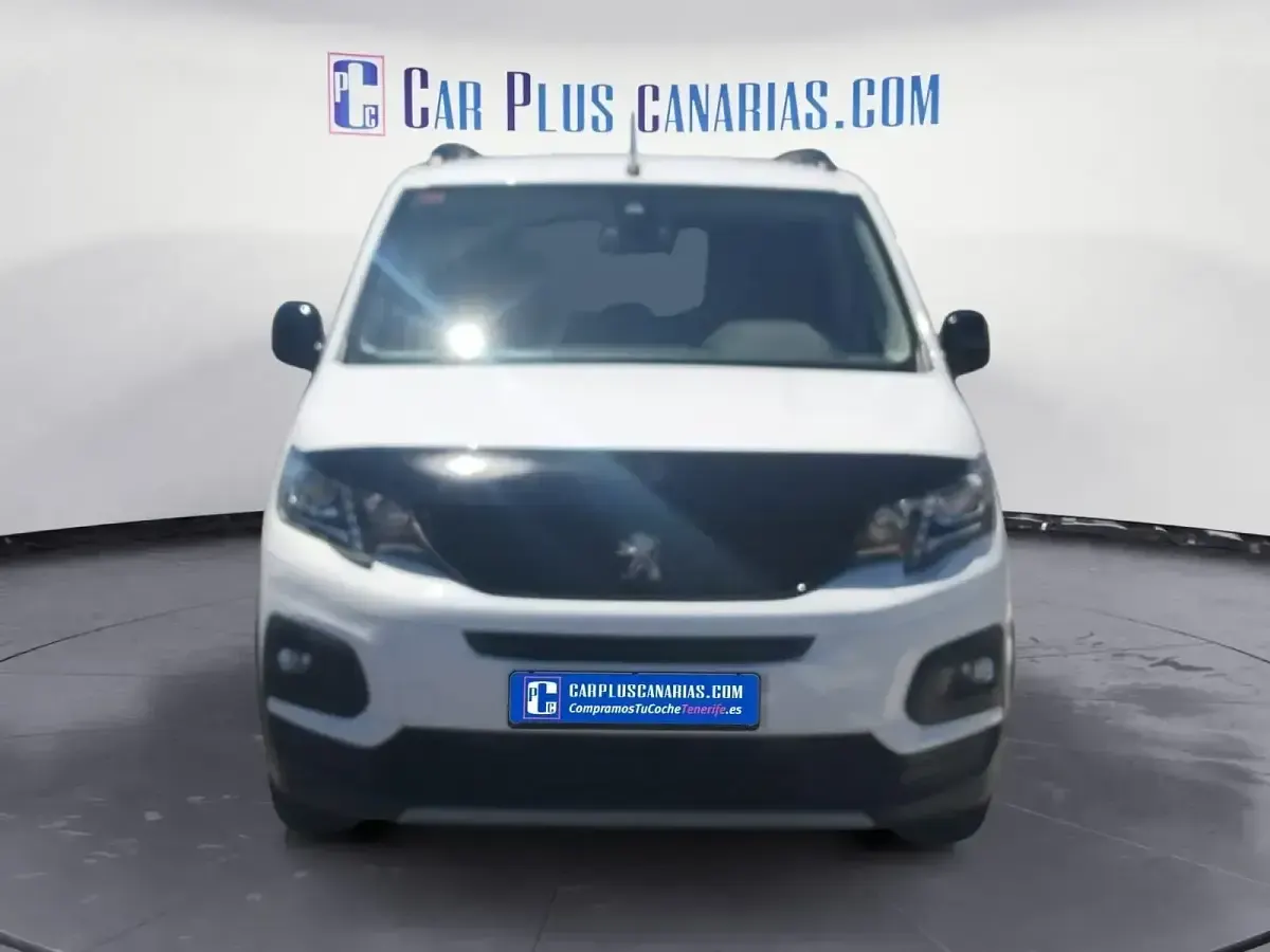 Usado Peugeot Rifter GT-line 100 CV (73 kW) 2019 Blanco Monovolumen