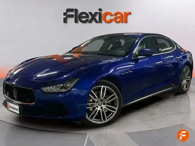 Usado Maserati Ghibli 410 CV (301 kW) 2017 Azul Berlina