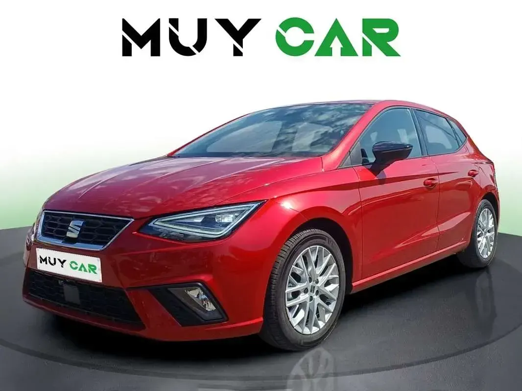Usado Seat Ibiza FR 110 CV (80 kW) 2022 Rojo Utilitario