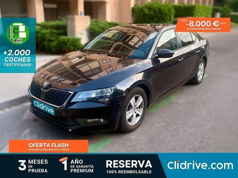 Negro Usado 2018 Skoda Superb Active Familiar | 12.990 € (Super precio) - Imagen 1/3
