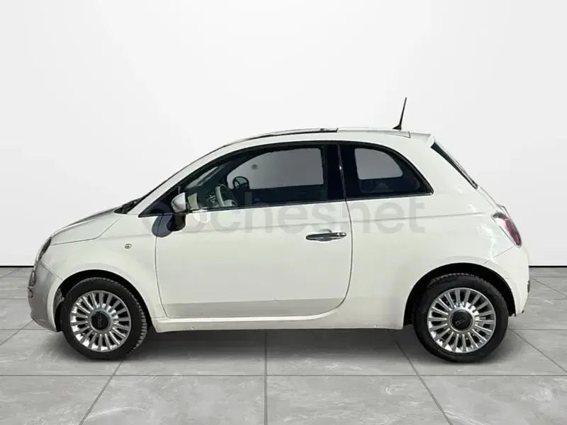 Usado Fiat 500 Lounge 69 CV (50 kW) 2014 Blanco Berlina
