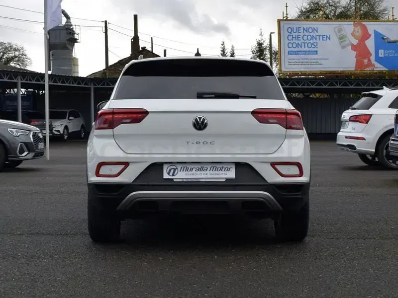 Usado VW T-Roc Life 115 CV (84 kW) 2022 Blanco SUV