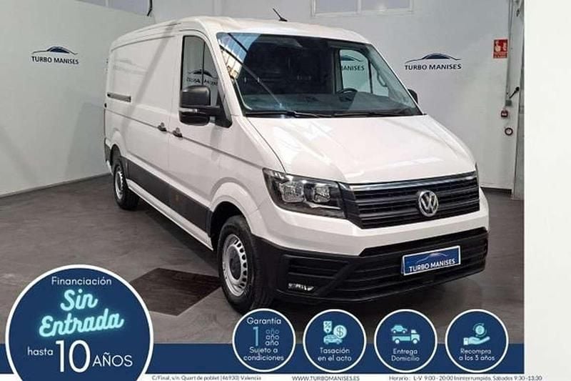 Blanco Usado 2021 VW Crafter Van | 19.337 € (Super precio) - Imagen 1/4