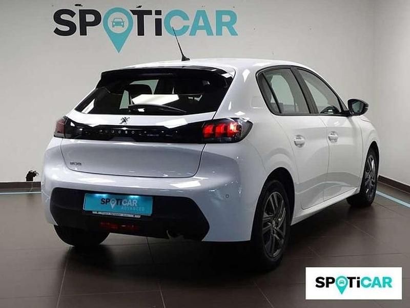 Usado Peugeot 208 Active 101 CV (74 kW) 2022 Blanco Utilitario