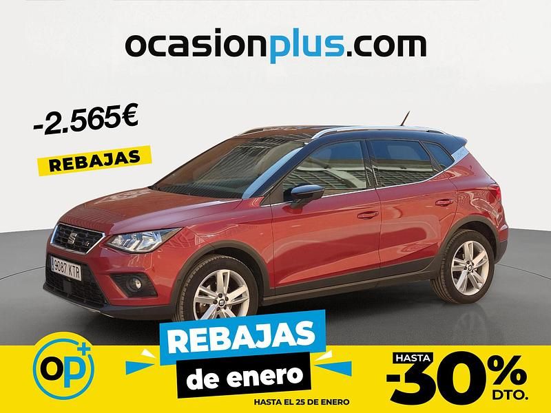 Rojo Usado 2019 Seat Arona FR SUV | 13.190 € (Precio justo) - Imagen 1/4